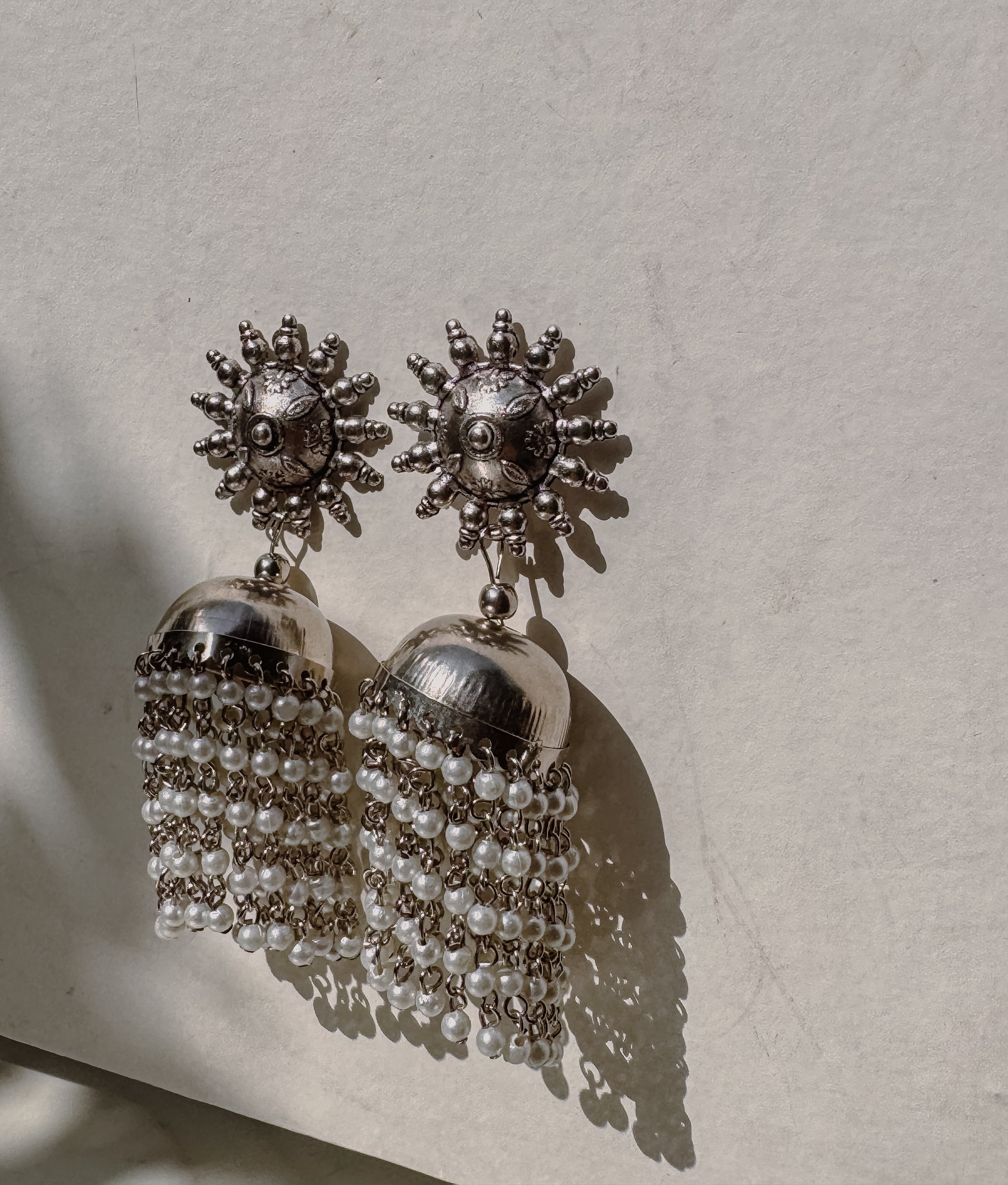 The Pearl Jhumkas ( Small )