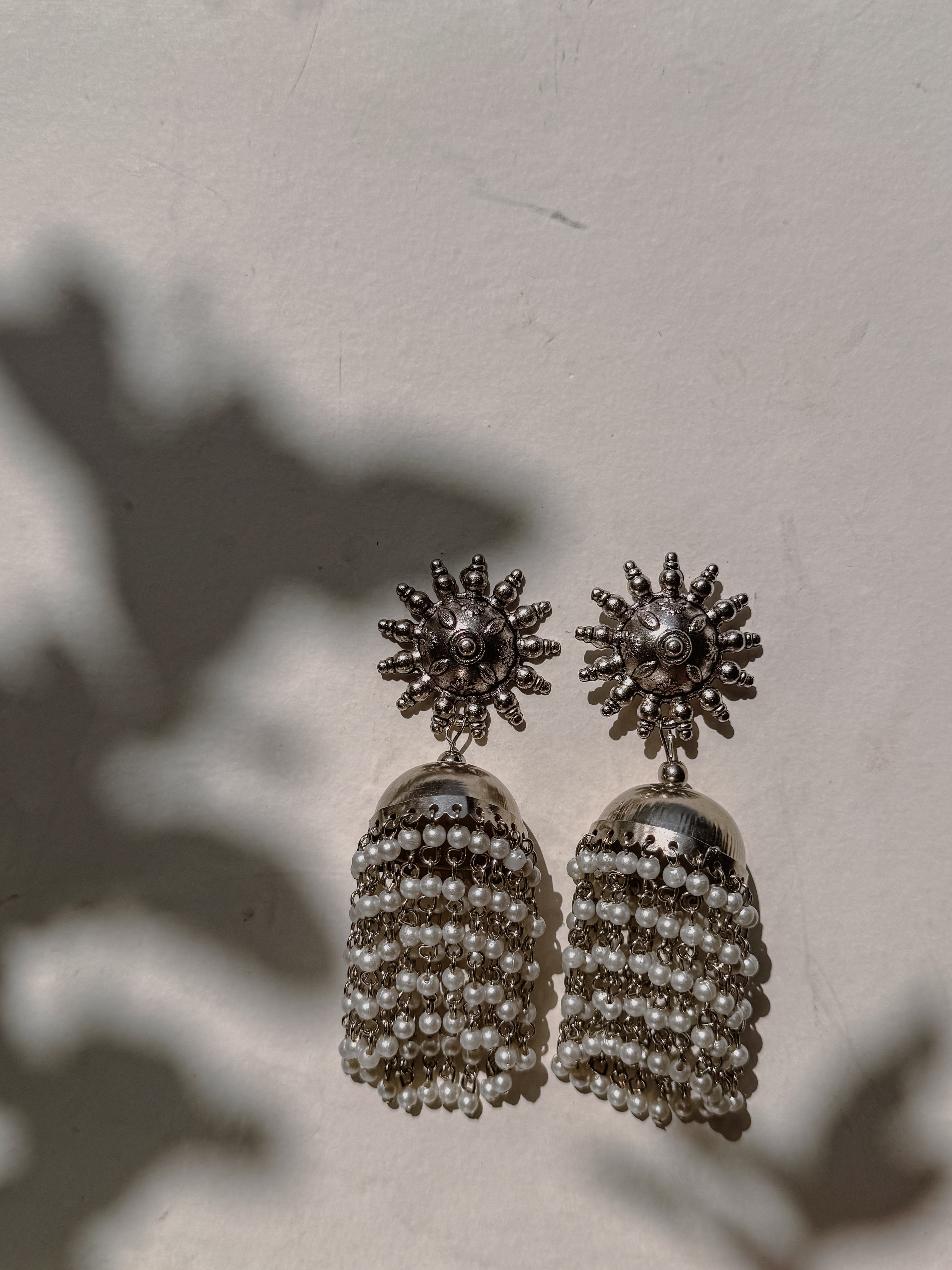 The Pearl Jhumkas ( Small )