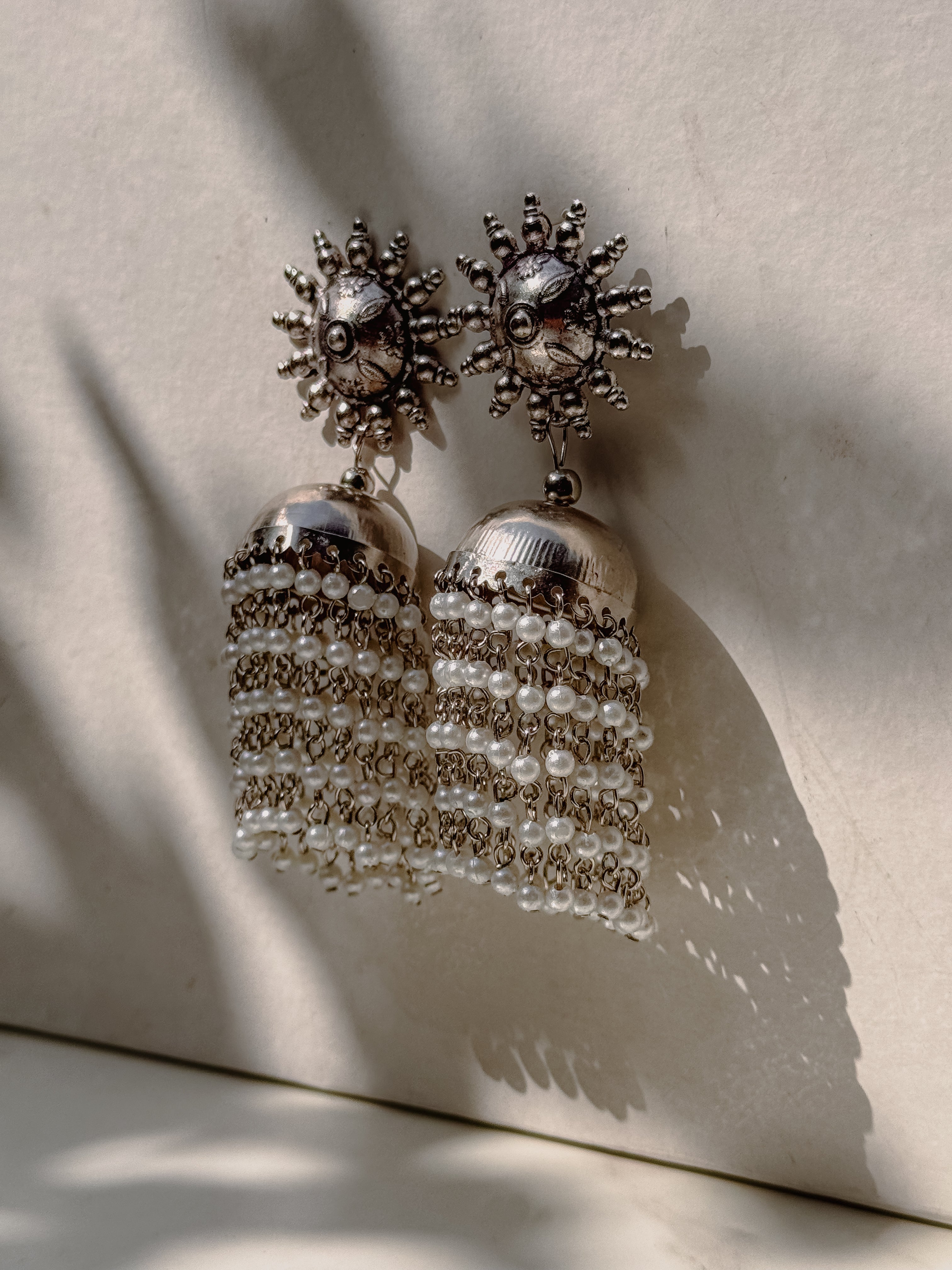 The Pearl Jhumkas ( Small )