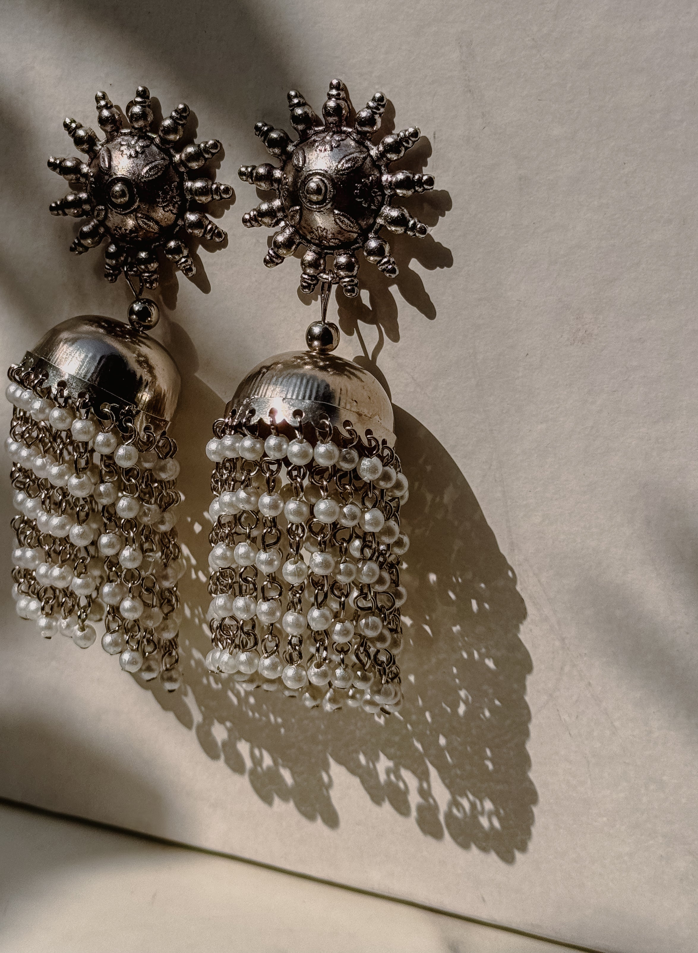 The Pearl Jhumkas ( Small )